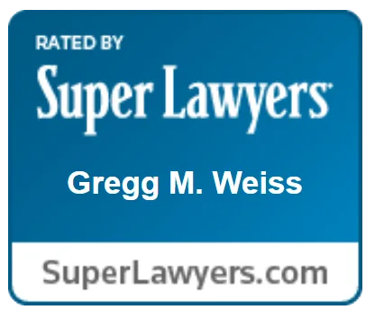 Rated By Super Lawyers - Gregg M. Weiss - SuperLawyers.com